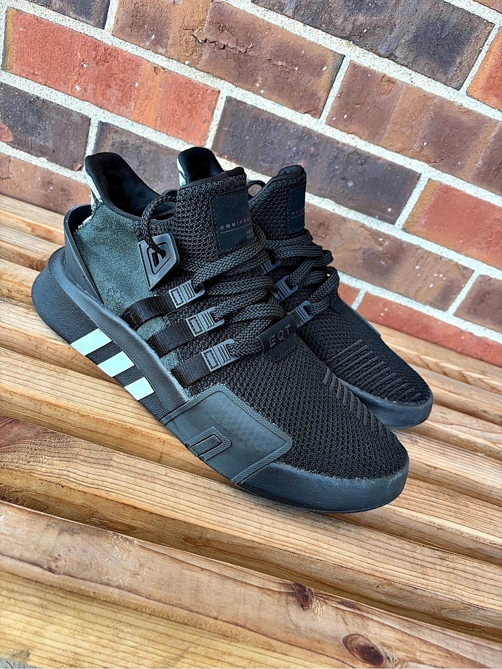 adidas EQT Men's Athletic Shoes US 10 Black & White